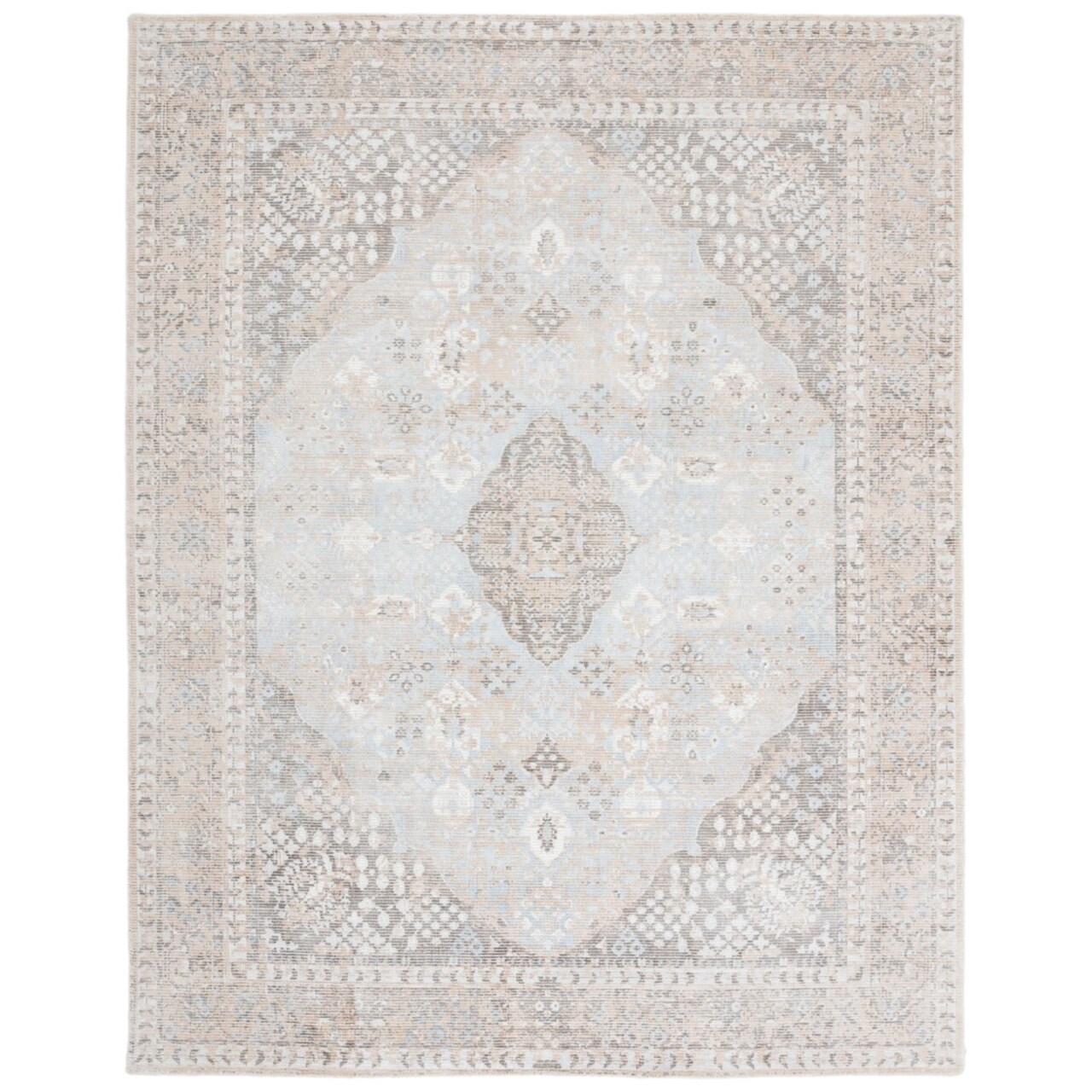 Safavieh Restoration Vintage Rvt703B Beige / Sand Rug Transitional Hand